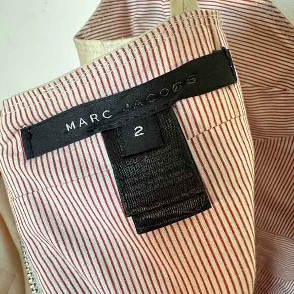 Marc Jacobs khaki sleeveless dress womans size 2 preppy capsule neutral - Picture 8 of 14